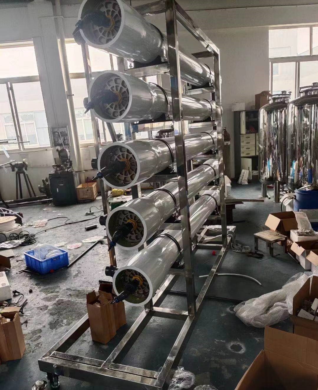 10噸水處理設備安裝圖（tú）